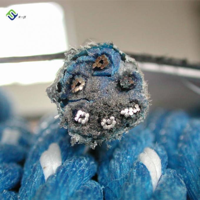 Моноволокно 16mm полипропилена стренг веревочки провода 6 комбинации рыболовной сети 1