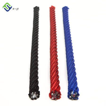Моноволокно 16mm полипропилена стренг веревочки провода 6 комбинации рыболовной сети 4