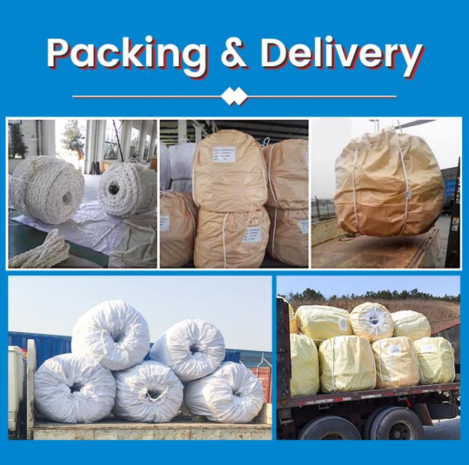 Белая высокопрочная PP полипропилена 8 нитей 64 мм 14