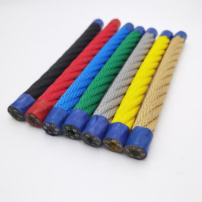 Детские узловые скалолазные сети комбинированные верёвки Пирамида Наружная паутина игровая площадка 0