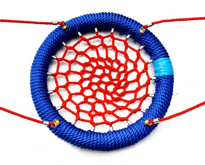 Детские узловые скалолазные сети комбинированные верёвки Пирамида Наружная паутина игровая площадка 3
