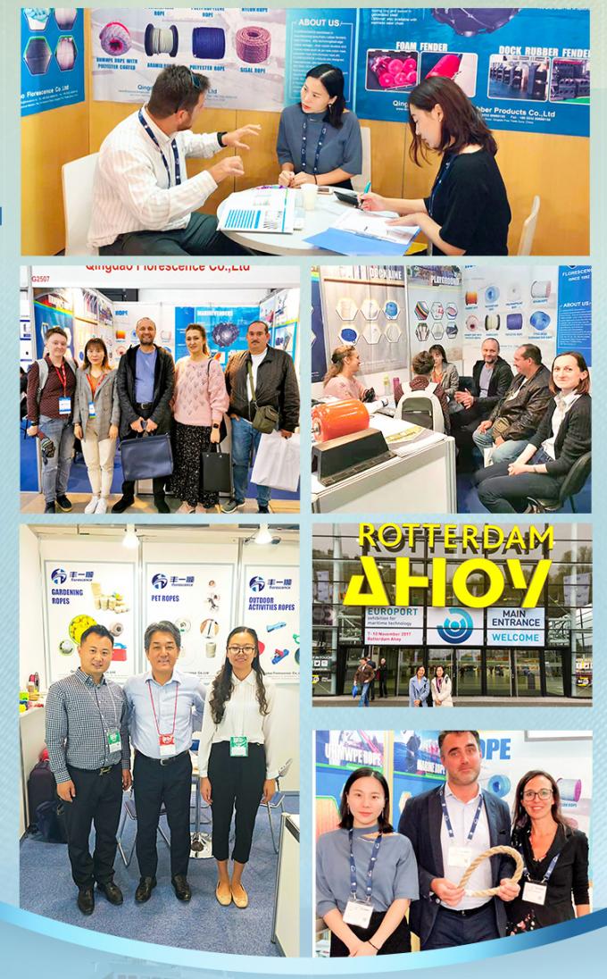 Высокая прочность 10 мм 12 мм 12 нитей Ухмвпе волокна винтовка плетеных линии морской парусной верёвки яхты 9