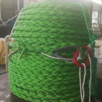 48mm PP Combination Rope with 66020 daN Breakload and 500m per Roll for Marine Applications