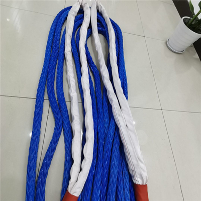 Веревочка Uhmwpe стренги зачаливания 12 синтетического волокна заплела для морского пехотинца