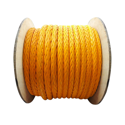 Тяжелое 12 нитейное сплетение UHMWPE шнурка 28mm-96mm HMPE буксирующая шнурка