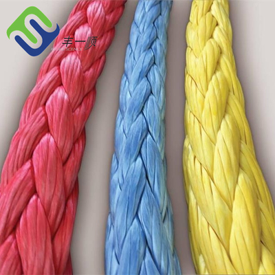 Веревочка синтетическое UHMWPE стренги UHMWPE шлюпки 12 буксирует веревочку 18mm для морского пехотинца