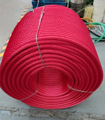6x8 FC PP Multifilament / Polyester Combination Wire Rope для скалолазных канатов на детской площадке