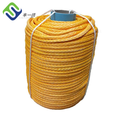 Высокая прочность 12 нитей одноплетеные UHMWPE веревки 30 мм