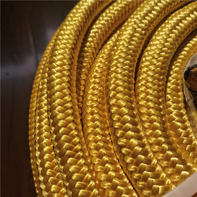 48 мм цветная плетённая 12 нитей UHMWPE веревка для морского судна