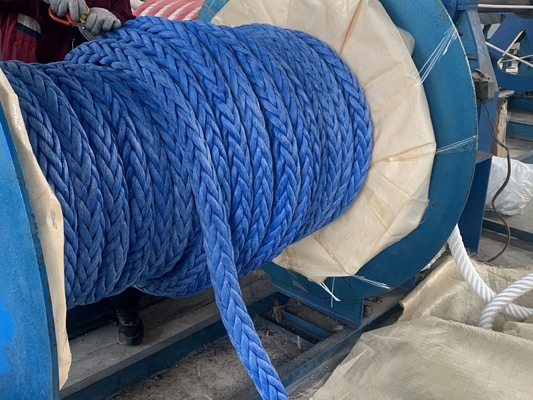12 нитей UHMWPE синтетическая веревка UHMWPE судовая веревка