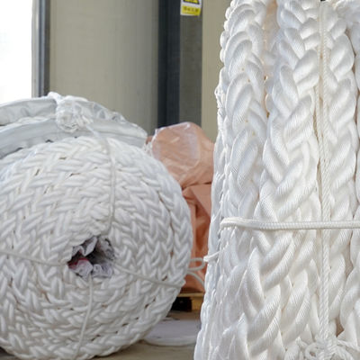 Устойчивый к ультрафиолету 8-прядный полиэфирный канат для морского дела и сельского хозяйства