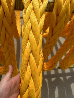 Двойная плетенная верёвка UHMWPE полиэстерная крышка 56ммx240м с сплетённой петлей