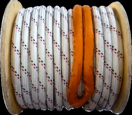 Двойной плетеный канат из сверхвысокомолекулярного полиэтилена (СВМПЭ) 32 мм, морской буксировочный канат