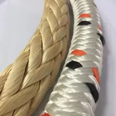 Двойной плетеный канат из сверхвысокомолекулярного полиэтилена (СВМПЭ) 32 мм, морской буксировочный канат