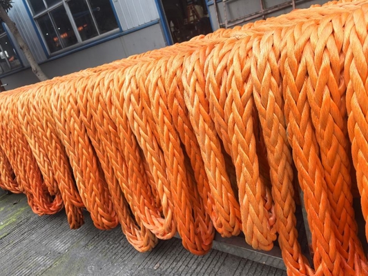 16 мм 12 нитей UHMWPE морской верёвки 220 м Тяжелая нагрузка