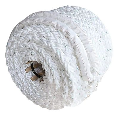 8-Ply Polyester Mooring Rope Easy to Splice Floats in Water for Commercial Fishing