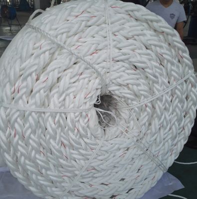 12-Strand Braided UHMWPE Rope Mooring Ropes Used For Big Vessels And Offshore Industry