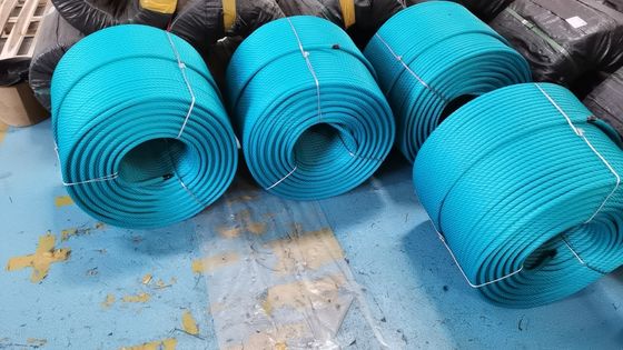 6-Strand Braided 500m Outdoor Playground Combination Rope For Climbing Net