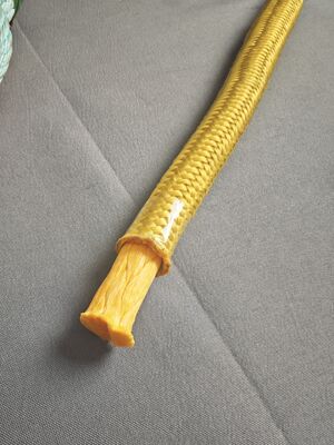 Двойная оплетка из полиэстера с сердечником из 12-прядного троса UHMWPE для швартовки и якорения лодок, с индивидуальным размером 4 мм - 60 мм