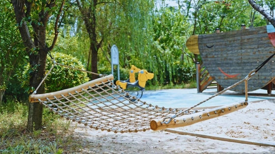 Веревочка 150CM*80CM комбинации спортивной площадки качания гамака подгонянных детей