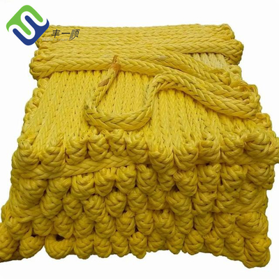 Плавая веревочка Uhmwpe стренги зачаливания 12 HMPE заплела морского пехотинца 28mm до 96mm