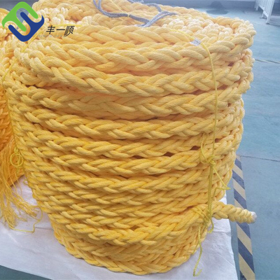 Кабель стренги стренги 12 веревочки 8 Multifilament PP морской причаливая для Barging