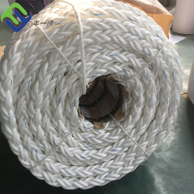 Кабель стренги стренги 12 веревочки 8 Multifilament PP морской причаливая для Barging