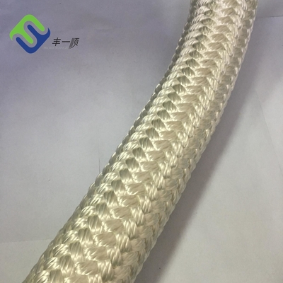 веревочка яхты нейлона оплетки 30mm до 200mm двойная плавая веревочка 2 дюймов морская