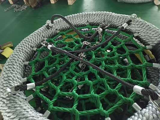 качание аттестованное 100cm EN1176 круглой спортивной площадки кольца 12cm чистое