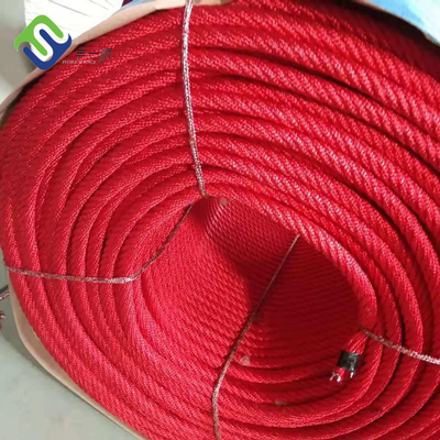 Стренга веревочки провода 6 комбинации Multifilament PP с ядром волокна