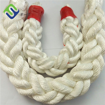Нейлон Cordage заплел веревочку 8 стренг для морского причаливая применения