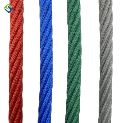 Стренга 18mm веревочки 6 спортивной площадки комбинации Multifilament полипропилена для альпиниста