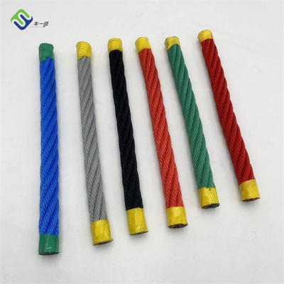 Стренга 18mm веревочки 6 спортивной площадки комбинации Multifilament полипропилена для альпиниста